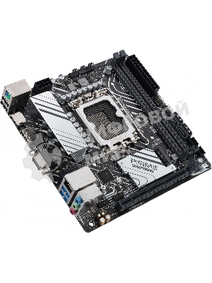 Материнская плата ASUS PRIME H610I-PLUS-CSM, LGA 1700, Intel H610, 2xDDR5, 4xSATA, 1xM.2 PCIe 3.0 x4, 1xPCIe 4.0 x16, 1xHDMI, 1xDP, 1xVGA, 2xUSB-A 3.2 Gen 1, 2xUSB-A 2.0, 1x 1Gb LAN, 3x3.5 мм, 7.1, Mini-ITX