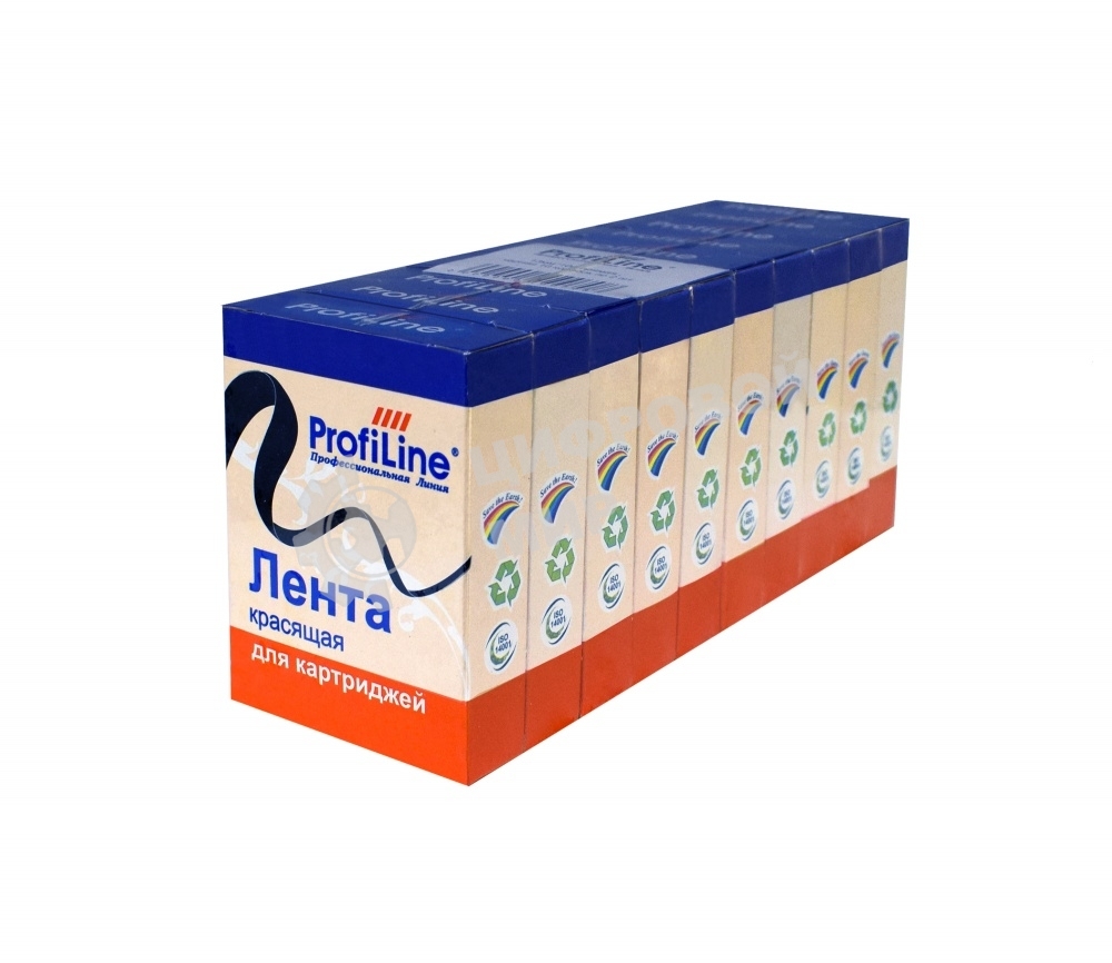 Лента 13мм*10м черная правый мебиус упаковка (1уп=10шт_по_2ленты)