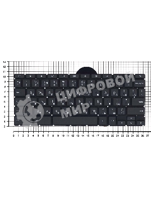 Клавиатура для ноутбука HP Chromebook 11 G7 G8 черная