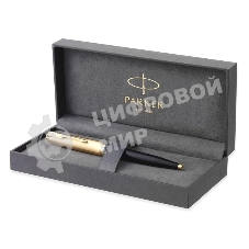 Ручка шариковая Parker 51 Deluxe (CW2123513) Black GT, M, черные чернила, подарочная коробка