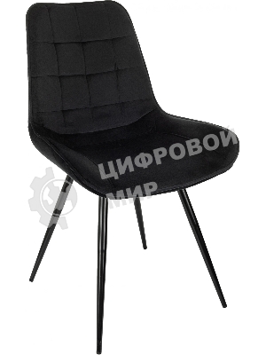 Стул для дома Бюрократ CH-K2_4 комплект 4шт черный Holland 75 металл черный на ножках (CH-K2_1/HL75_4)