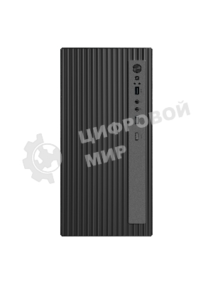 Компьютерный корпус Minitower ExeGate BAA-303M-UNS500 (mATX, БП UNS500 с вент. 12см, 2*USB, HD Audio, черный)