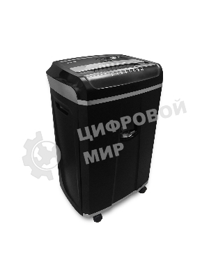 Шредер ГЕЛЕОС УМ35-4 (DIN P-4) фрагмент 3,9x30мм, 26 листов (70гр./м²), 35 литров, Уничт.скобы,скрепки,пл.карты,CD. TouchGuard.JamFree.ECO