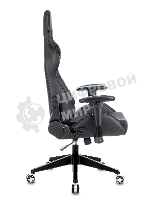 Кресло Бюрократ VIKING 4 AERO BLACK EDITION черный, экокожа, 120 кг, механизм качания