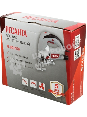 Лобзик электрический Ресанта Л-80/750 750Вт 3000ходов/мин от электросети