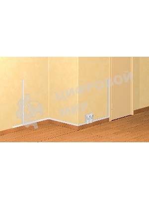 Кабель-канал 20х12.5 L2000 пластик Leg 030008