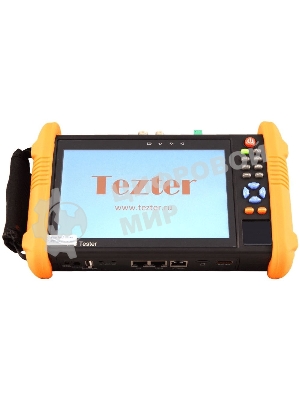 Универсальный монитор-тестер Tezter TIP-HOL-MT-7 AHD/CVI/TVI/CVBS/SDI и IP-видеосистем