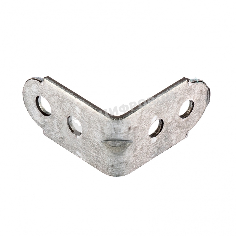 Уголок мебельный Сибртех усиленный, 30х30х16 мм, цинк