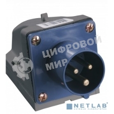 Вилка эл. наруж. уст. 16А 2P+PE 220В IP44 ССИ-513 IEK PSR51-016-3
