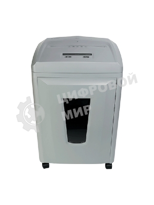 Шредер Heleos УП26-7 серый (секр.P-7) фрагменты 5лист. 26лтр. пл.карты CD