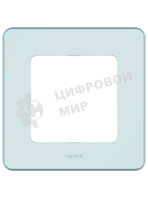 Рамка 1 пост. мятный Inspiria