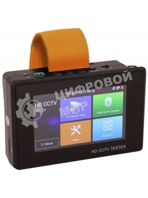Универсальный наручный монитор-тестер Tezter TIP-H-4(Hand) AHD/CVI/TVI/CVBS и IP-видеосистем