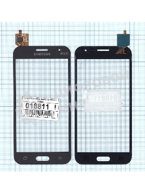 Сенсорное стекло (тачскрин) для Samsung Galaxy J2 SM-J200, черное