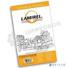 Пленка для ламинирования Fellowes 125мкм (100шт) глянцевая54x86мм Lamirel (LA-78665)