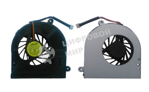 Вентилятор (кулер) для ноутбука Toshiba Satellite C665 C650 C660 L650 L655 4-pin VER-1 с крышкой