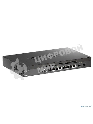 Коммутатор настраиваемый L2+ D-Link DXS-1210-10TS/B1A PROJ с 8 портами 10Gbase-T и 2 портами 10Gbase-X SFP+