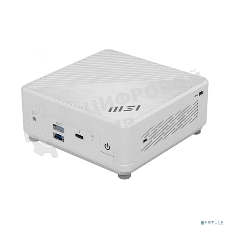 Неттоп MSI Cubi 5 1M-465BRU Core 3 100U (1.2) Graphics CR без ОС 2xGbitEth WiFi BT белый (936-B0A822-465)