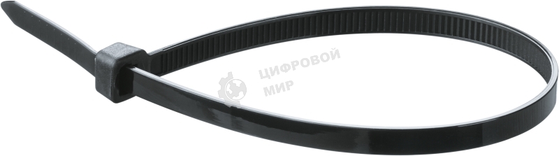 Хомут кабельный Navigator NCT-048-200-100/BL 4.8х200 нейл. черный (уп. 100 шт)