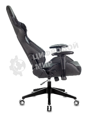 Кресло Бюрократ VIKING 4 AERO BLACK EDITION черный, экокожа, 120 кг, механизм качания