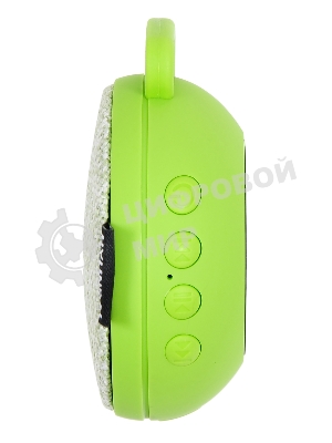 Колонка портативная Hyundai H-PAC130 светло-зеленый 3W 1.0 BT/3.5Jack/USB 10м 300mAh