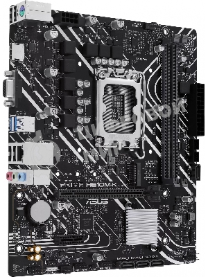 Материнская плата ASUS PRIME H610M-K, LGA 1700, Intel H610, 2xDDR5, 4xSATA, 1xM.2, 1xPCIe 4.0 x16, 1x1Gb LAN, 2xUSB-A 3.2 Gen 1, 4xUSB-A 2.0, 1xHDMI, 1xVGA, 3x3.5 мм, 1xRS-232, 7.1, mATX