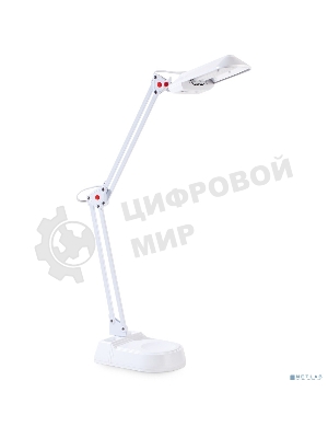 Светильник Camelion KD-017A C01 kd-017a с01 белый настольный в к-те база+струбцина 230v 11w