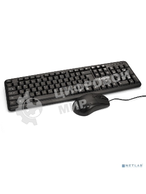 Комплект клавиатура+мышь ExeGate Professional Standard Combo MK120-OEM проводной, USB, 1000 DPI, чёрный
