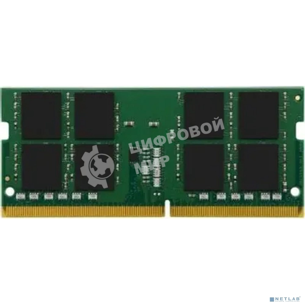 Оперативная память Kingston DDR4 16GB 3200MT/s SO-DIMM CL22 2RX8 1.2V 260-pin 8GBit