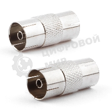 Переходник Cablexpert APL-TVFTVF-01, TV (мама)/TV (мама), блистер