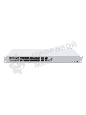 Коммутатор в стойку MikroTik CRS326-24S+2Q+RM, 24х SFP+, 2x QSFP+