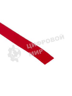 Лента-липучка многоразовая Rexant 5 м х 20 мм, красная (1 шт.)