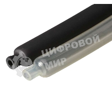 Трубка термоусадочная клеевая КВТ ТТК-(3:1)-4.8/1.6 черный 1м 59694