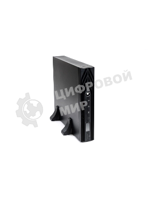 Источник бесперебойного питания SKAT-UPS 1000 RACK + 2x9Ah UPS 900 W, On-Line, sine, built-in rechargeable batteries 2 pcs x 9Ah