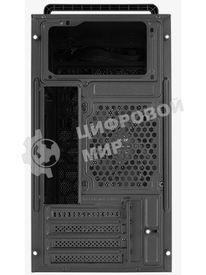 Компьютерный корпус MiniTower Aerocool/Formula CS-109-S-BK-v1 (mATX, USB3x1, USB2x2, 120мм fan,без БП) (4711099472390)