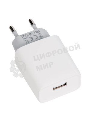 Сетевое зарядное устройство 1 USB/HOCO HC-12899 C72A/Выход: 10.5W/белый