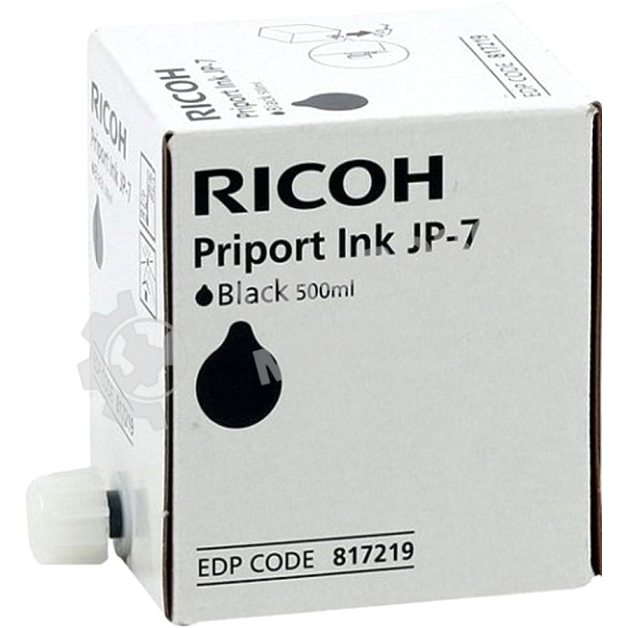 Краска Ricoh Priport JP-750 Inc (JP-7/CPI-10) 500 мл черный