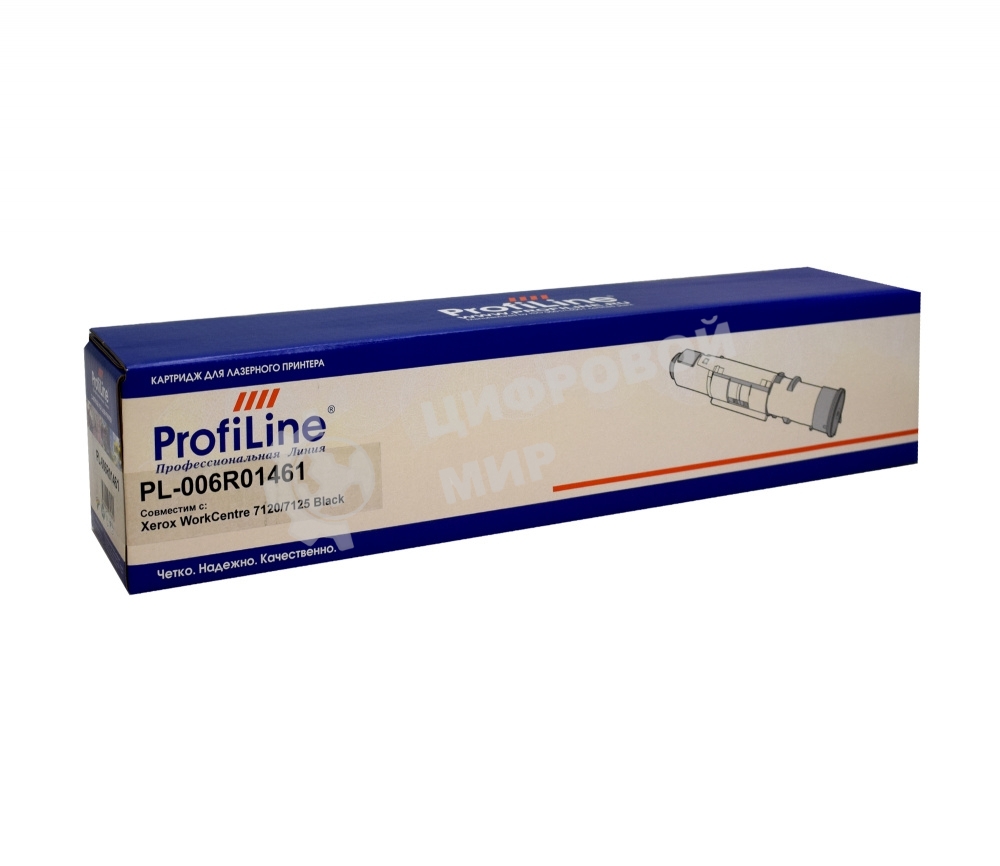Картридж лазерный Тонер-туба ProfiLine PL-006R01461 для принтеров Xerox WorkCentre 7120/7120S/7120T/7125/7125S/7125T/7220/7225 22000 копий Black