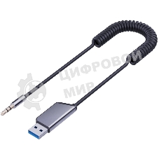 Автомобильный FM-модулятор Ritmix BTR-141 черный MicroSD BT USB (80003310)