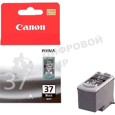 Картридж струйный Canon BJ CRG PG-37 EMB черный (220 стр.) для Canon PIXMA iP2500; MP140; MP190; MP210; MP220; MX300; MX310