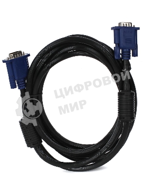 Кабель монитор-SVGA card (15M-15M) 3.0м 2 фильтра VCOM