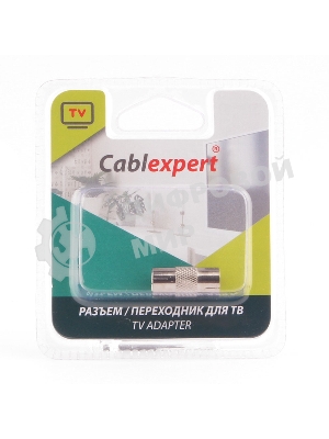 Переходник Cablexpert APL-TVFTVF-01, TV (мама)/TV (мама), блистер