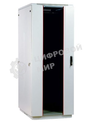 Шкаф телеком. напольный 42U (800x1000) дверь стекло (ШТК-М-42.8.10-1ААА) (3 коробки)