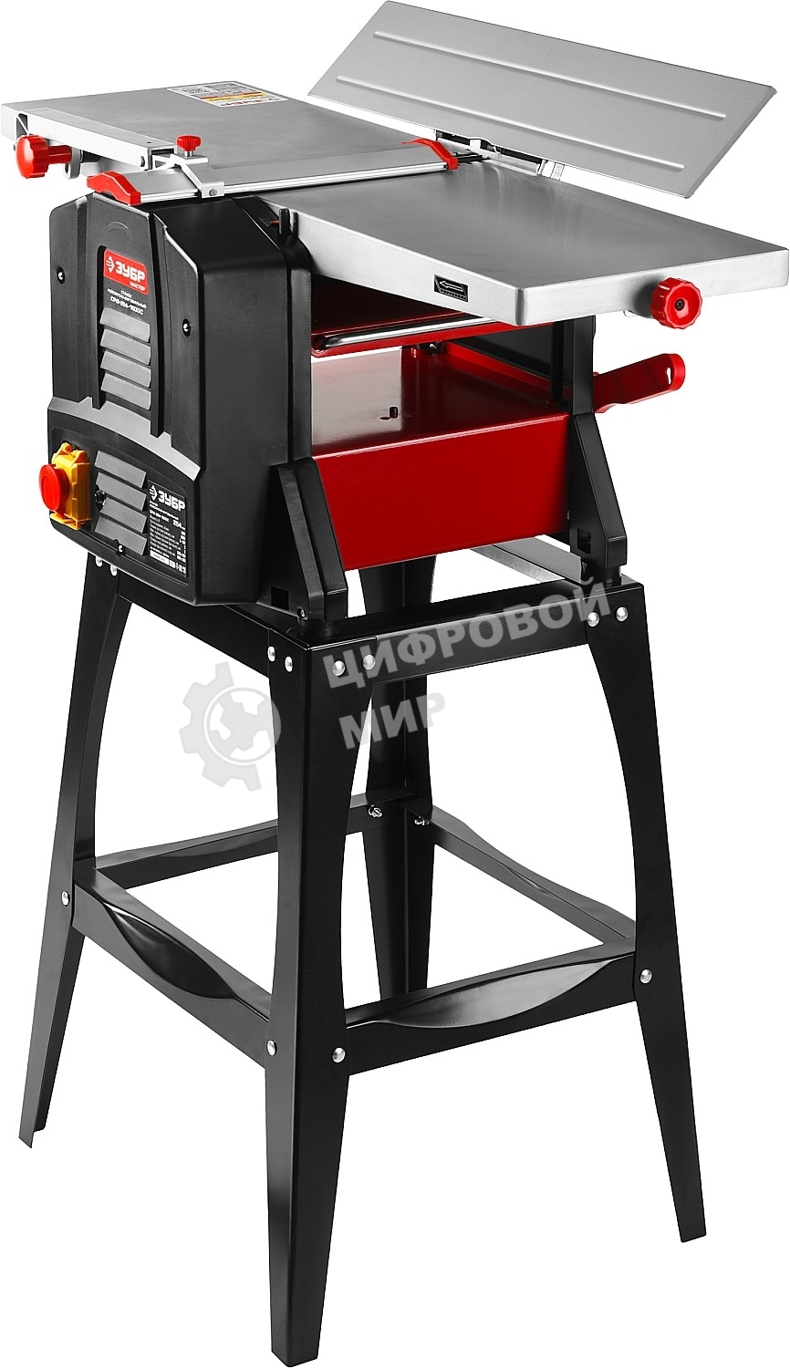 Станок рейсмусно-фуговальный Зубр СРФ-254-1600С 1600 Вт, 9000 об/мин, ширина строгания 254 мм