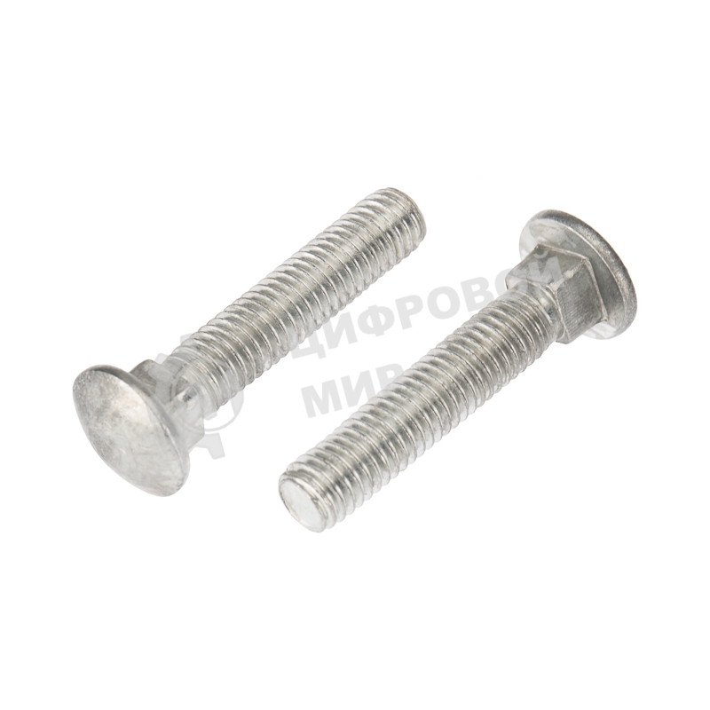 Болт мебельный Kranz DIN 603, 8х40, пакет (2шт.)