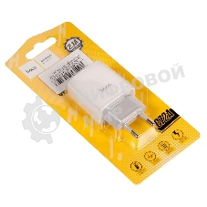 Сетевое зарядное устройство 1 USB/HOCO HC-12899 C72A/Выход: 10.5W/белый