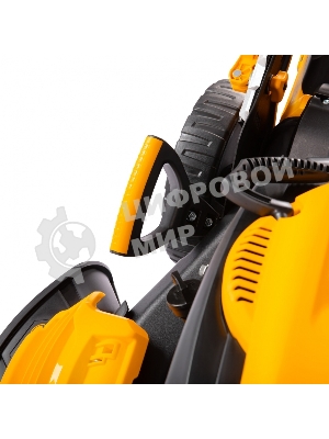 Газонокосилка бензиновая GLD-520SP, 196 куб.см., шир. 52 см,привод,7 уров.,травосб. 60 л Denzel