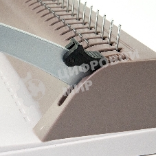 Переплетчик Heleos БП9п коричневый (БП9ПК) A4/перф.9л.сшив/макс.150л./пластик.пруж. (6-19мм)