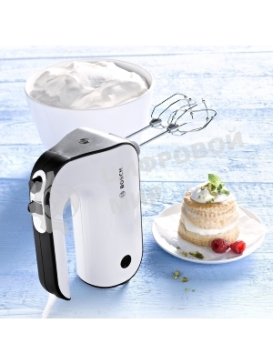 Миксер ручной Bosch MFQ4020 450Вт белый