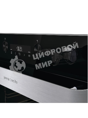 Встраиваемый духовой шкафКоллекция: Ora-Ito, Тип: независимый, Габаритные размеры (ВxШxГ), см: 59.5 х 59.5 х 56.4, : черный, Количество режимов: 11, Тип очистки: паром AquaClean, Телескопические направляющие: на 1 уровне