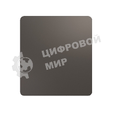 Выключатель Kranz ROUND 1 кл возвратный 10А с/у титан